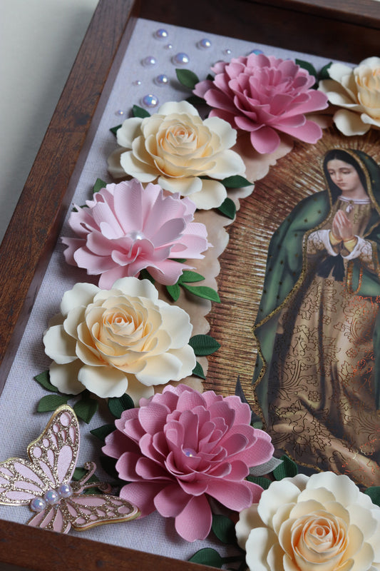 Virgen de Guadalupe Shadowbox