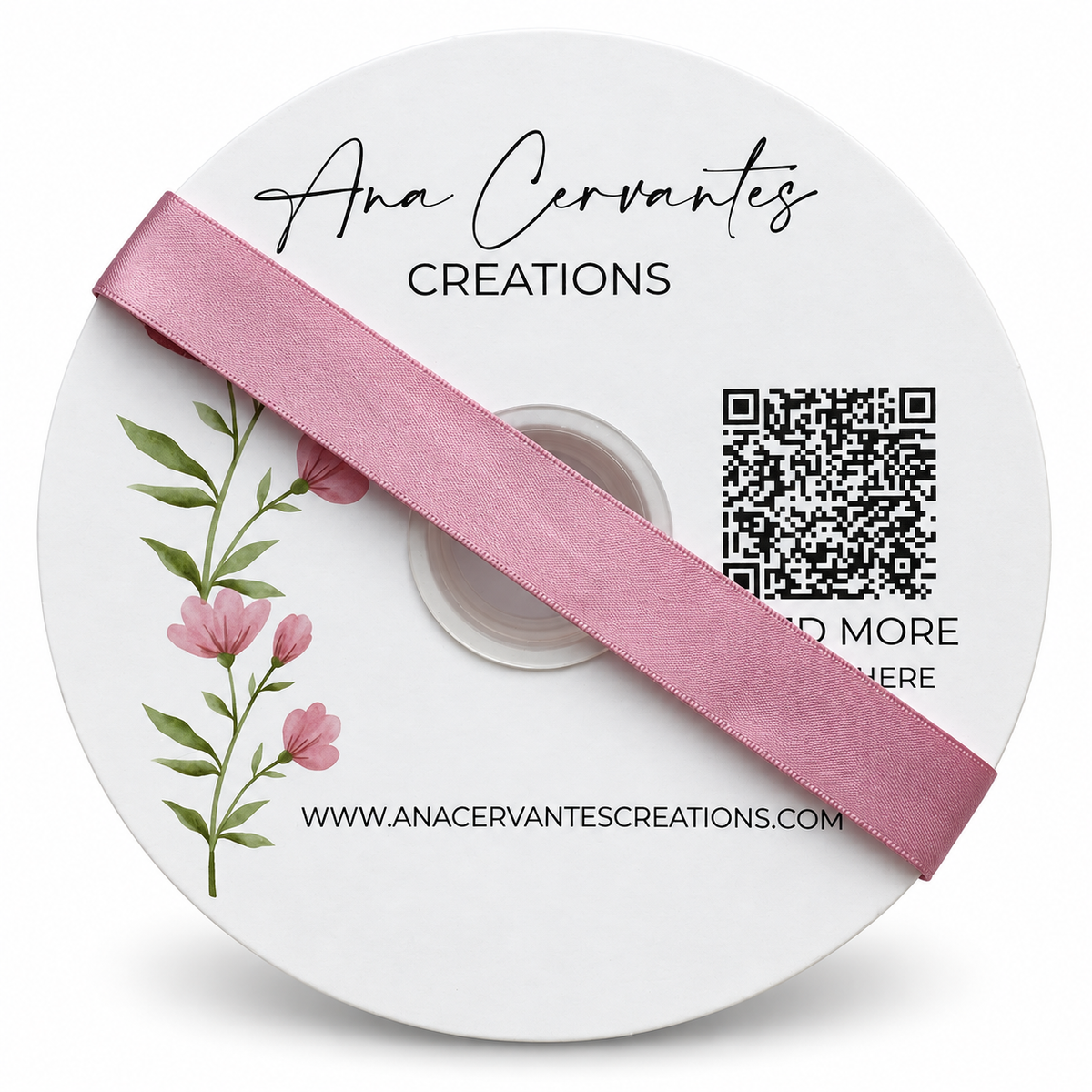 7/8” Double-Faced Satin Ribbon - 100 yards (Quartz)