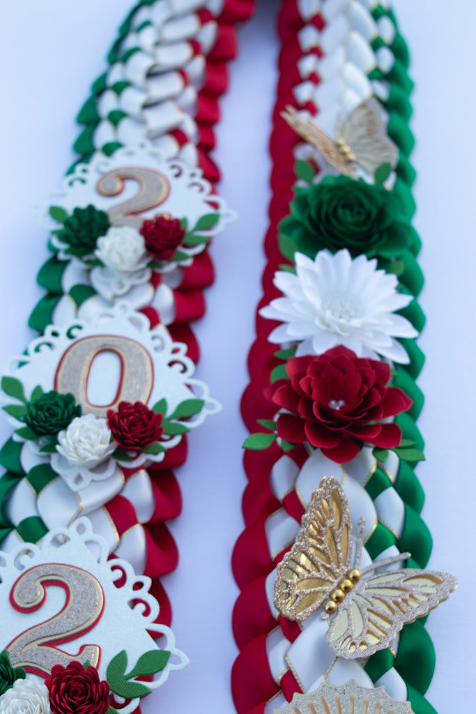 Cielito Lindo Graduation Lei - Virgen de Guadalupe