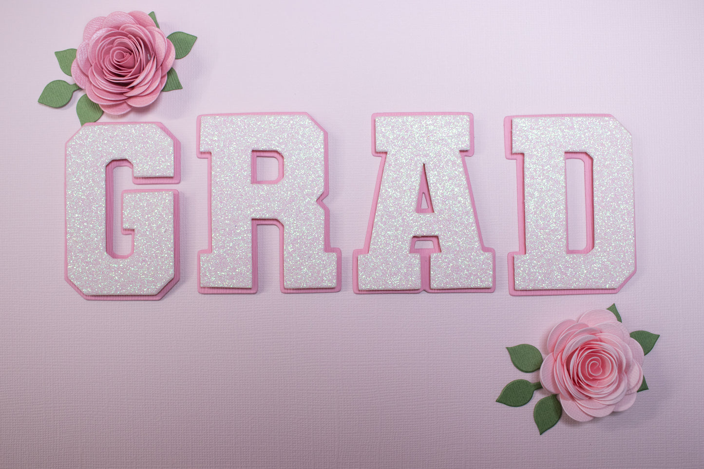 SOLD OUT - Varsity Font “GRAD” Wooden Die