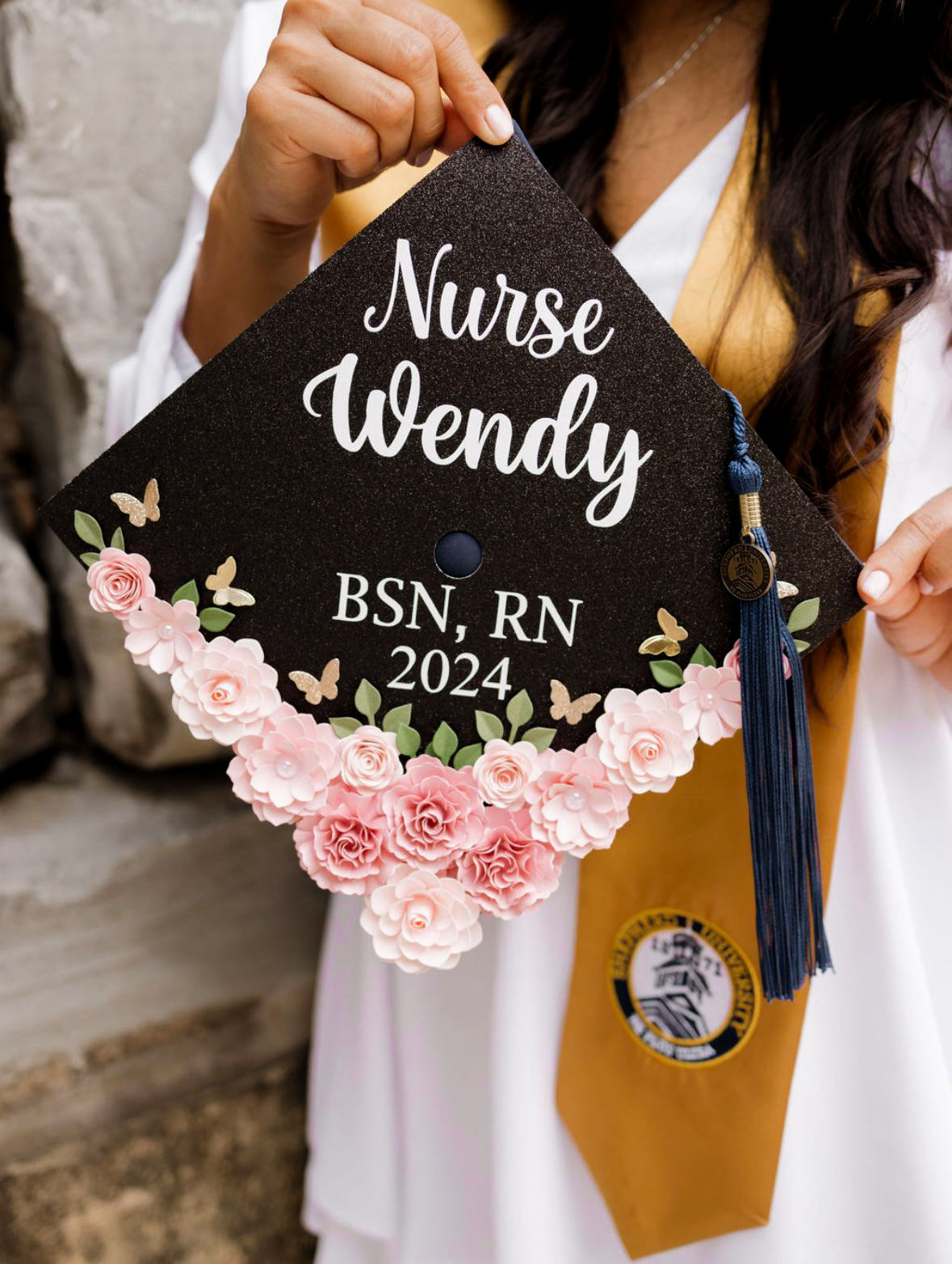 Personalized Graduation Cap Toppers