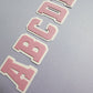 READY TO SHIP - Varsity 2" Letter Bundle (4) dies all together