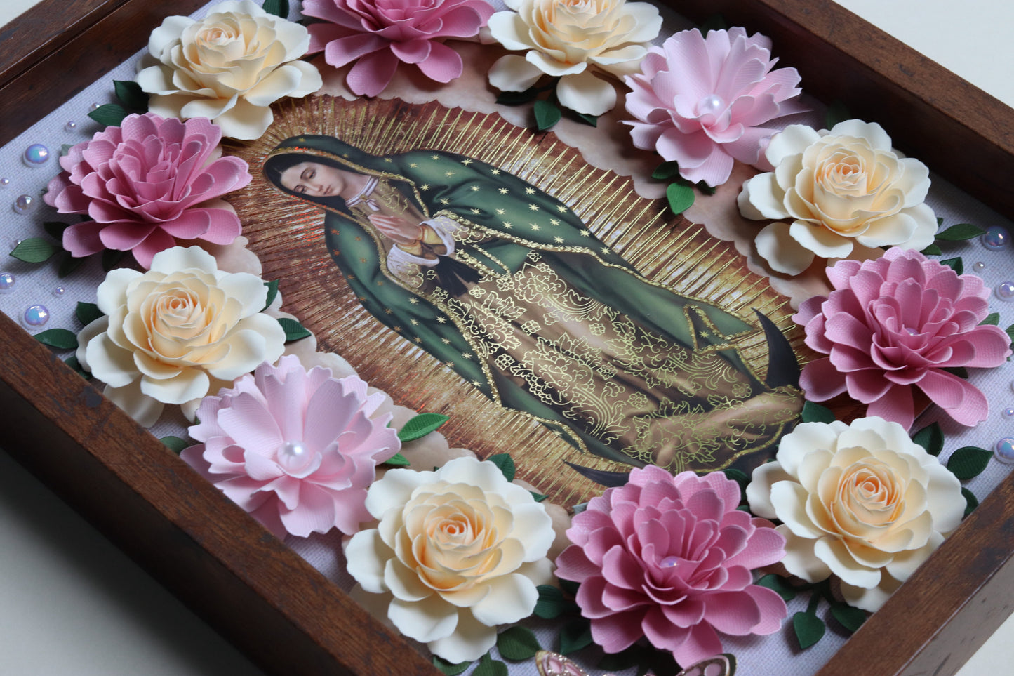Virgen de Guadalupe Shadowbox