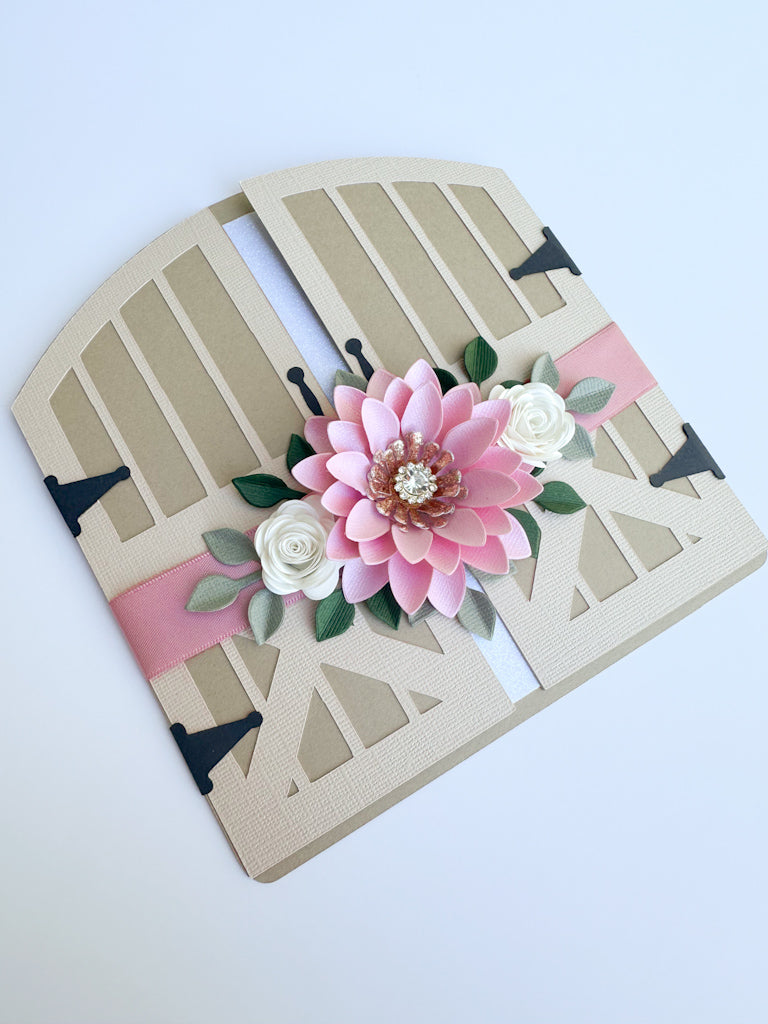 PREORDER - Si Nos Dejan Invitation (Barn Doors) – Wooden Die (MID-NOVEMBER)