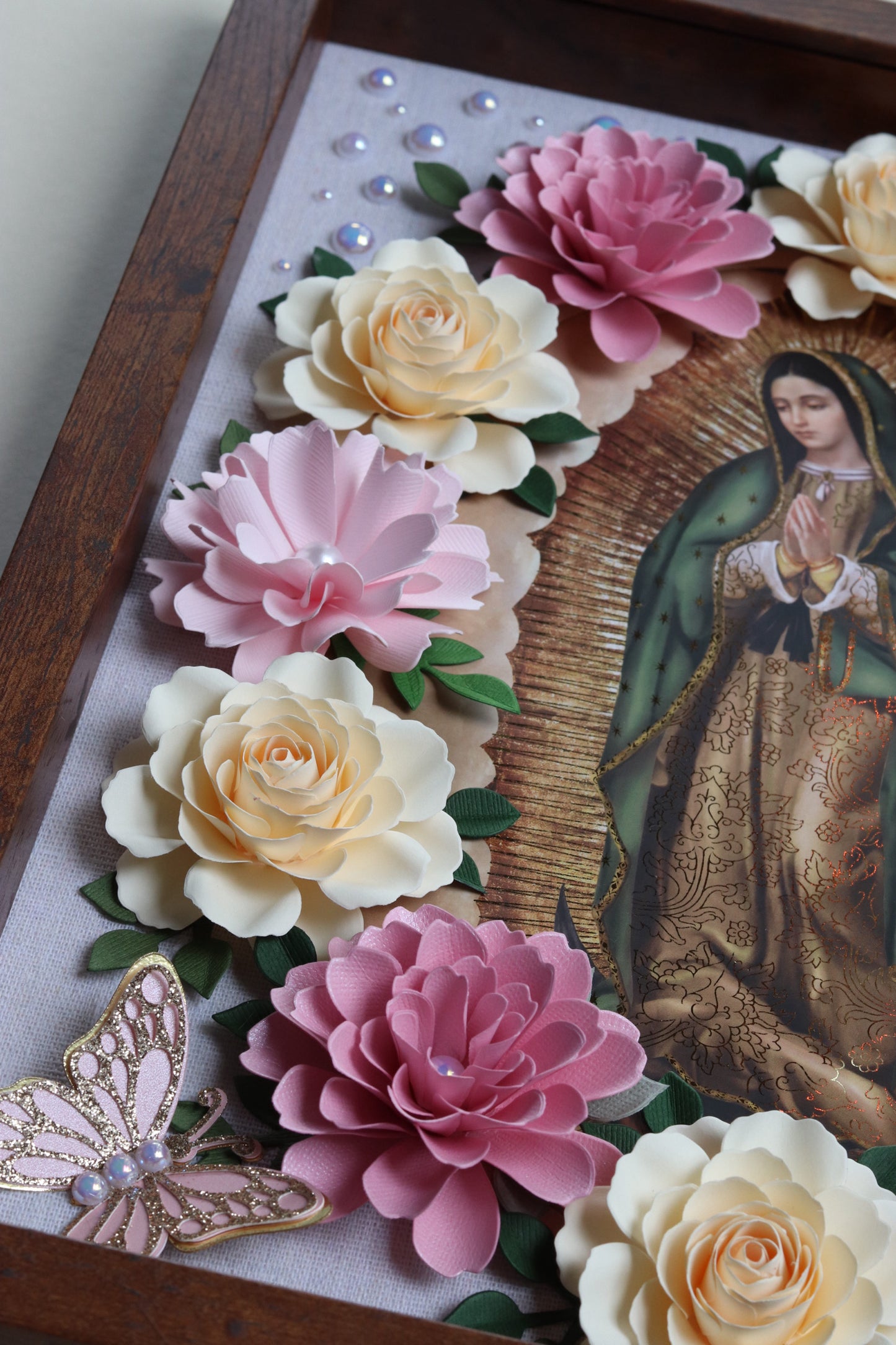 Virgen de Guadalupe Shadowbox