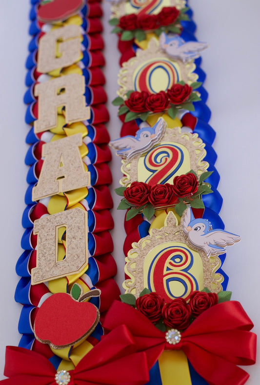 Princess Inspired Graduation Lei Ribbon - GRAD + 2026