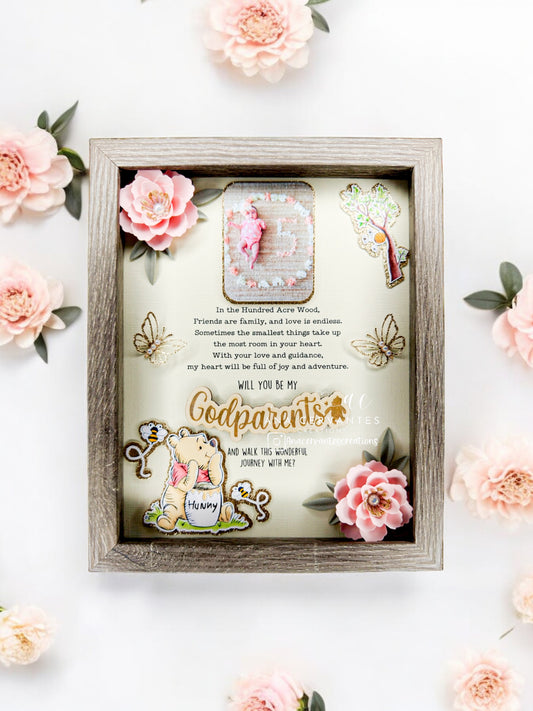 Baptism Proposal Shadowbox - Inspired
