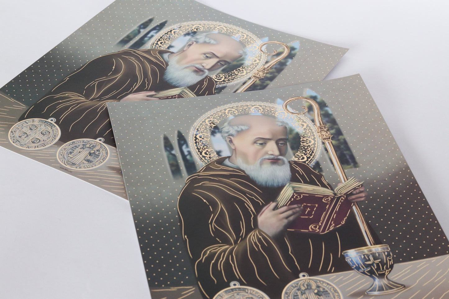 Premium Religious Lithography-Style Prints