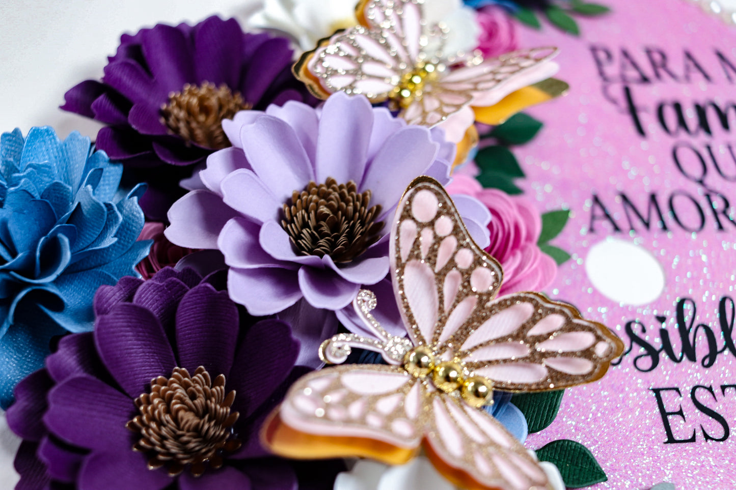 Para Mi Familia Graduation Cap Topper