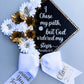 White and Gold Graduation Cap topper