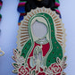 Mexico Lindo y Querido Graduation Lei - Virgen de Guadalupe