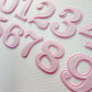READY-TO-SHIP- 2" Elegant Numbers 0–9 Bundle – Wooden Die Set