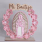 Recuerdos/Centros de Mesa Para Bautizo (Pink Virgen)