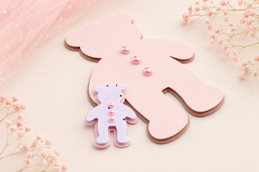 READY TO SHIP - Oh Baby! Party Collection Banner and Cup Cake Toppers – Wooden Die New Release