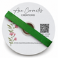 7/8” Double-Faced Satin Ribbon - 100 yards (Classic Green)