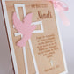 Little Wooden Baptism Frame – Guardian Angel Prayer