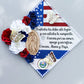 U.S. & El Salvador Inspired Graduation Cap topper