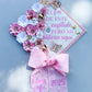 Pretty in Pink Graduation Cap Topper