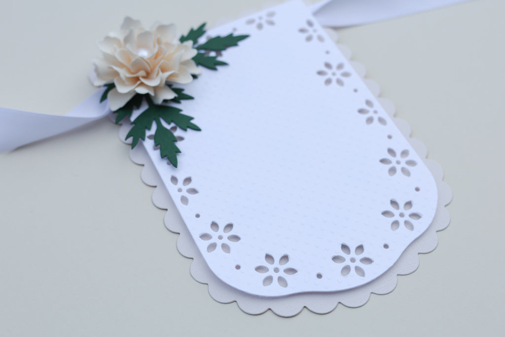 READY TO SHIP - Daisy Lace Banner - Party Sparkle Collection