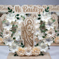 Recuerdos/Centros de Mesa Para Bautizo San Judas Tadeo (Crema)