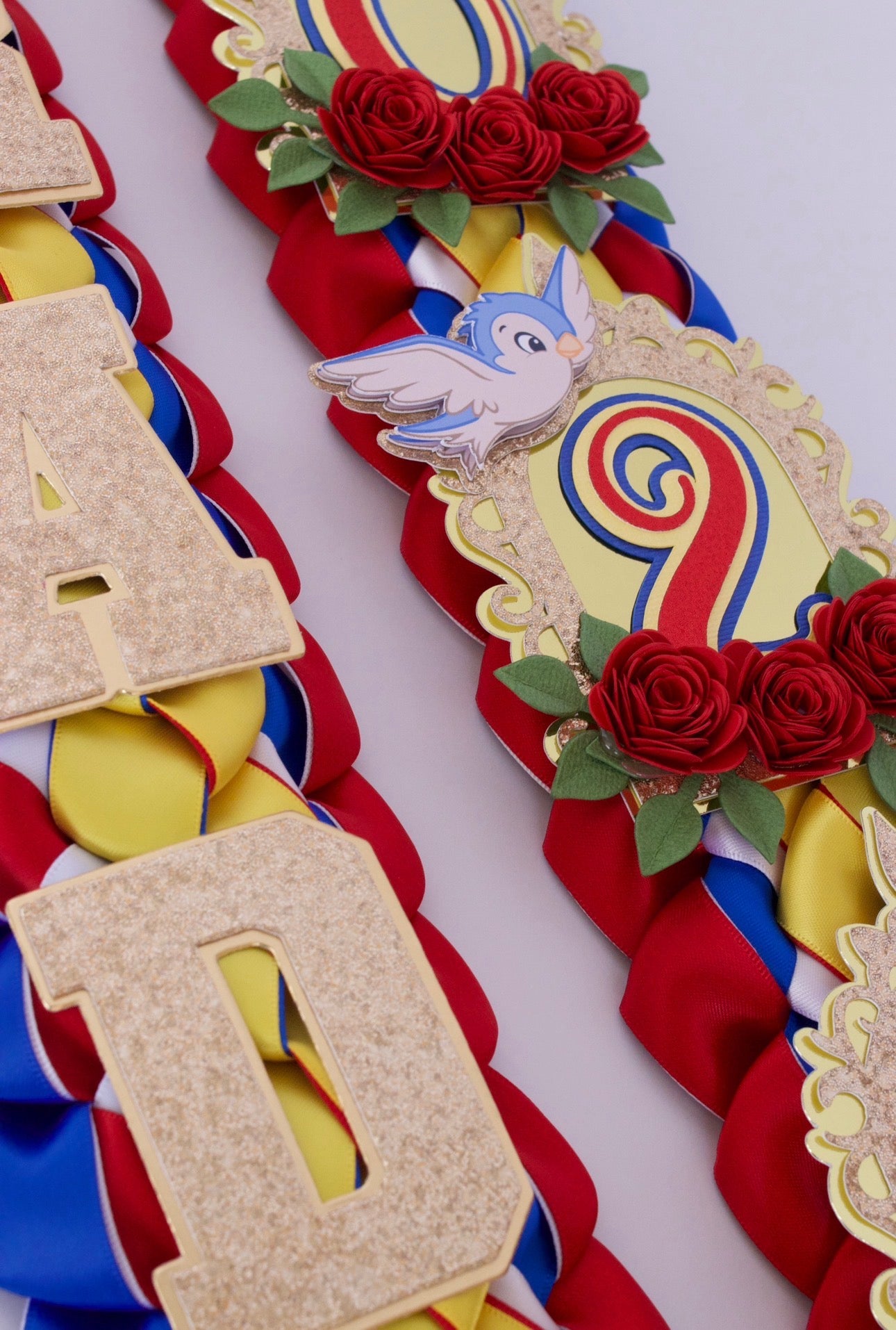 Princess Inspired Graduation Lei Ribbon - GRAD + 2026