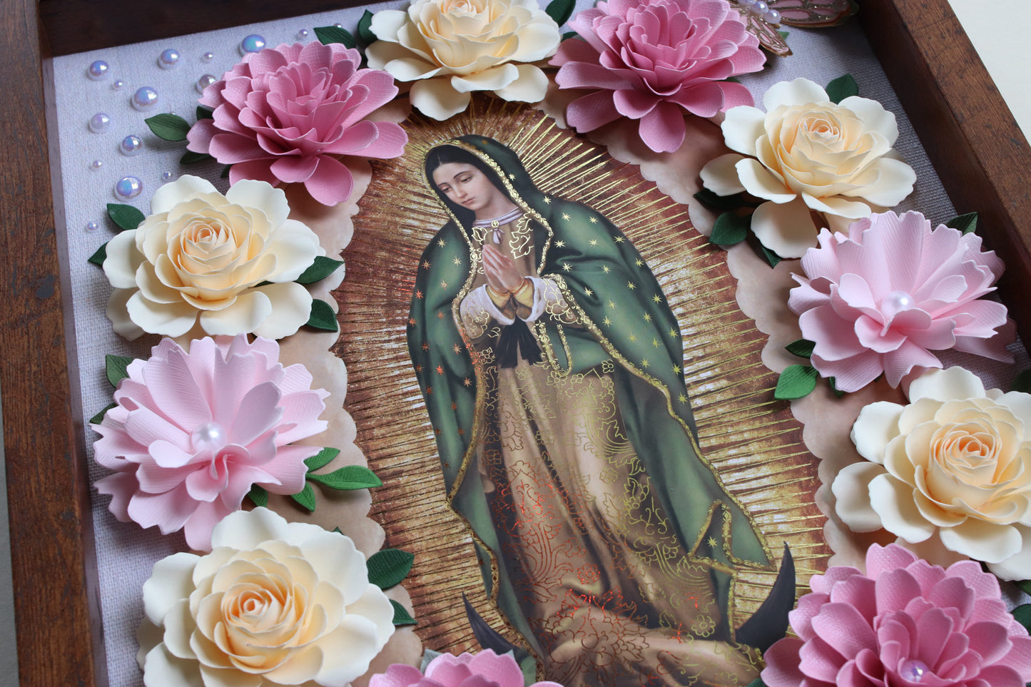 Virgen de Guadalupe Shadowbox