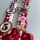 Strawberry Graduation Lei
