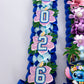 Hawaiian Inspired Custom Ribbon Graduation Lei