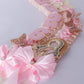 Pink Satin Ribbon Lei – Virgen de Guadalupe Edition | Class of 2026