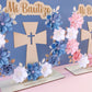 Recuerdos/Centros de Mesa Para Bautizo (Cross)
