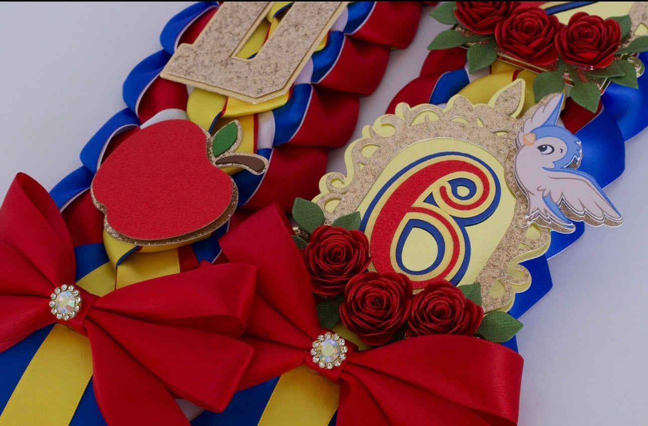 Princess Inspired Graduation Lei Ribbon - GRAD + 2026