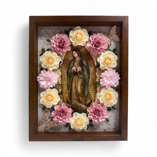 Virgen de Guadalupe Shadowbox