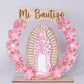 Recuerdos/Centros de Mesa Para Bautizo (Pink Virgen)