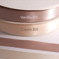 7/8” Double-Faced Satin Ribbon - 100 yards (Almond Tones)