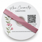 7/8” Double-Faced Satin Ribbon - 100 yards (Wild Rose)
