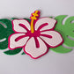 READY TO SHIP - 3D Hibiscus Flower Wooden Die Cut - Aloha Dream Collection
