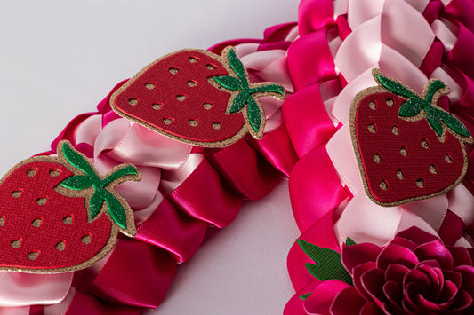 READY TO SHIP - 3D Strawberry Wooden Die Cut - Aloha Dream Collection