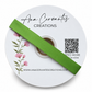 7/8” Double-Faced Satin Ribbon - 100 yards (Bud Green)