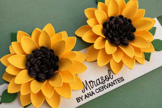 READY TO SHIP - Mirasol by Ana Cervantes (Sunflower) – Wooden Die