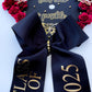 Red Roses Graduation Cap topper II