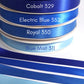 7/8” Double-Faced Satin Ribbon - 100 yards (Blues)