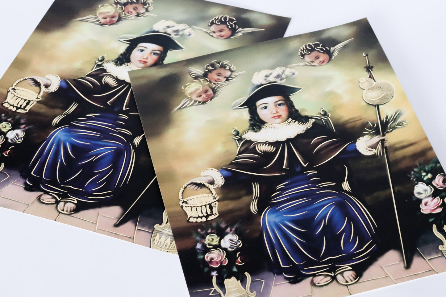 Premium Religious Lithography-Style Prints