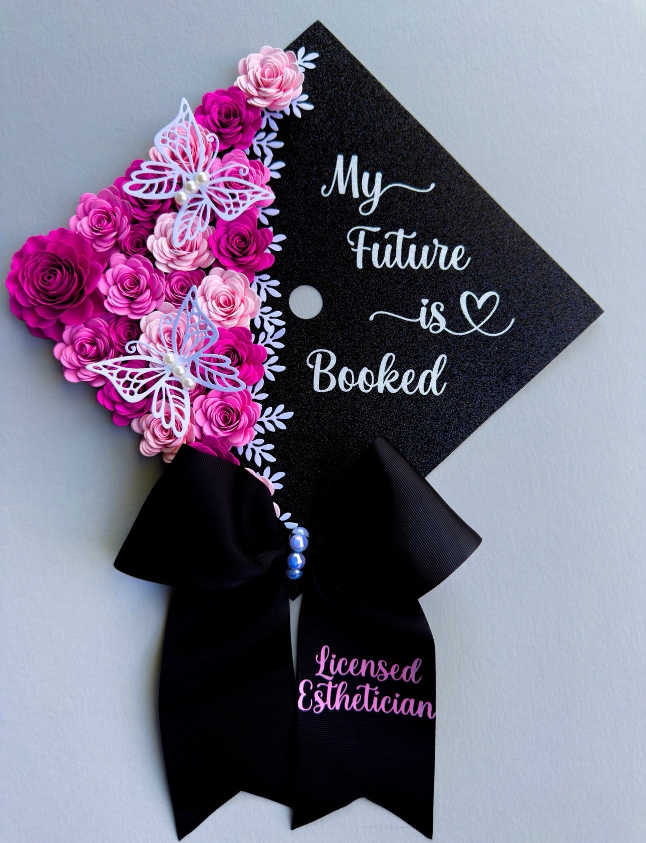 My Future is Booked Graduation Cap topper