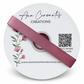 7/8” Double-Faced Satin Ribbon - 100 yards (Rosy Mauve)
