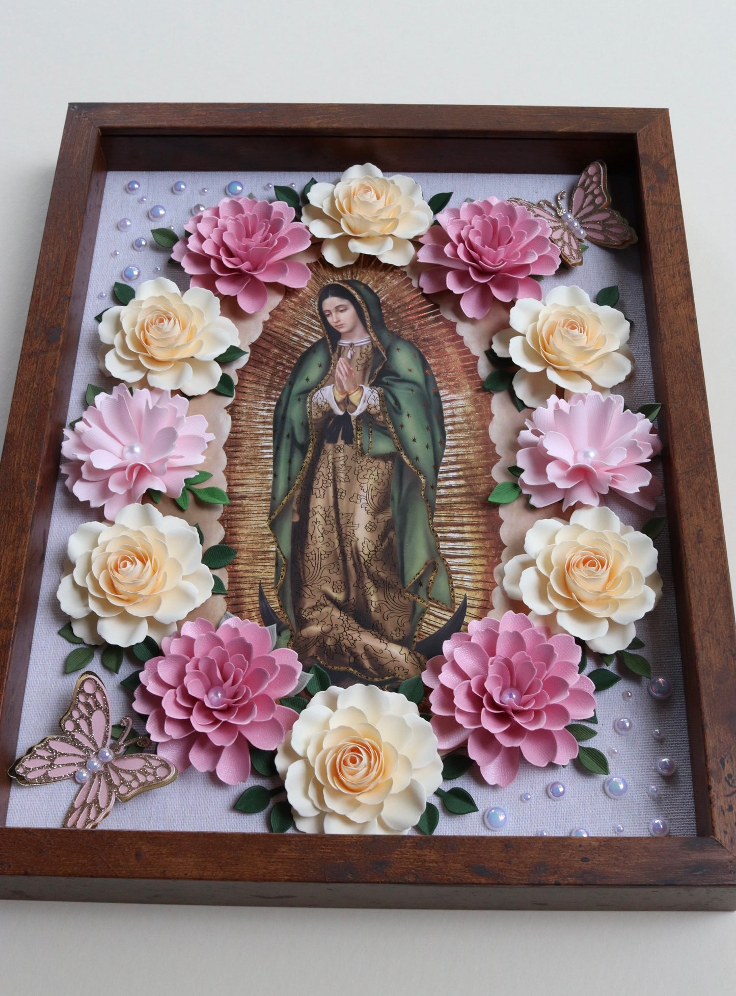 Virgen de Guadalupe Shadowbox