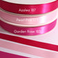 7/8” Double-Faced Satin Ribbon - 100 yards (Pinks)