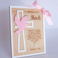 Little Wooden Baptism Frame – Guardian Angel Prayer