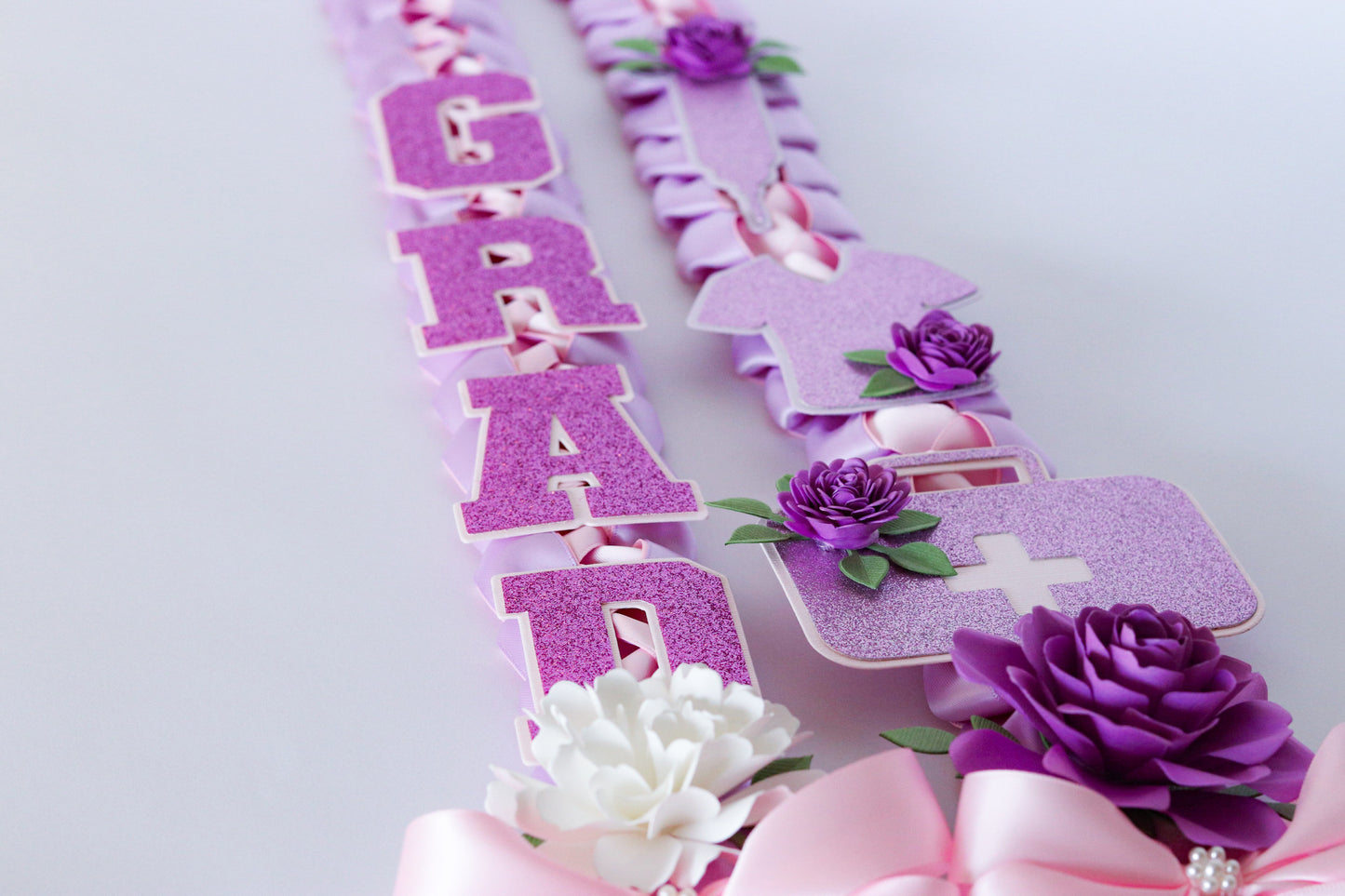 Heroes in Scrubs Graduation Ribbon Lei