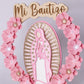 Recuerdos/Centros de Mesa Para Bautizo (Pink Virgen)