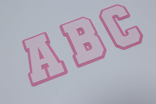 PREORDER MARCH - Varsity 2" Letter Bundle (4) dies all together